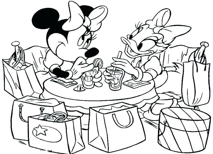 Donald Duck And Daisy Duck Together Coloring Pages Free Duck 685x495 Donald Duck And Daisy Duck Together Coloring Pages Free Duck