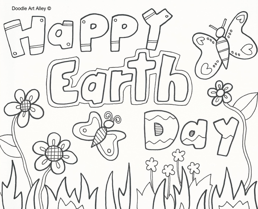 Earth Day Coloring Page 988x800 Earth Day Coloring Page