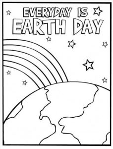 Happy Earth Day Coloring Pages For Kids 228x300 Happy Earth Day Coloring Pages For Kids