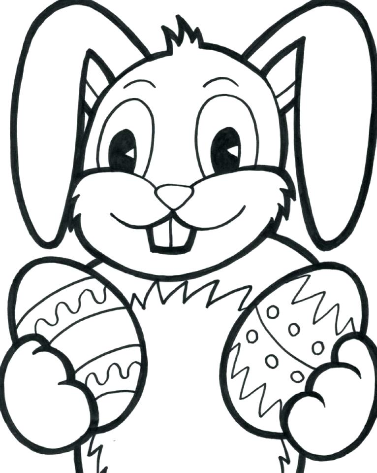 Free Easter Bunny Coloring Pages Free Printable Easter Bunnies 766x960 Free Easter Bunny Coloring Pages Free Printable Easter Bunnies