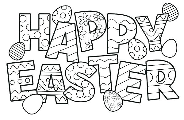 600x391 Free Easter Coloring Printables Sendflare.co