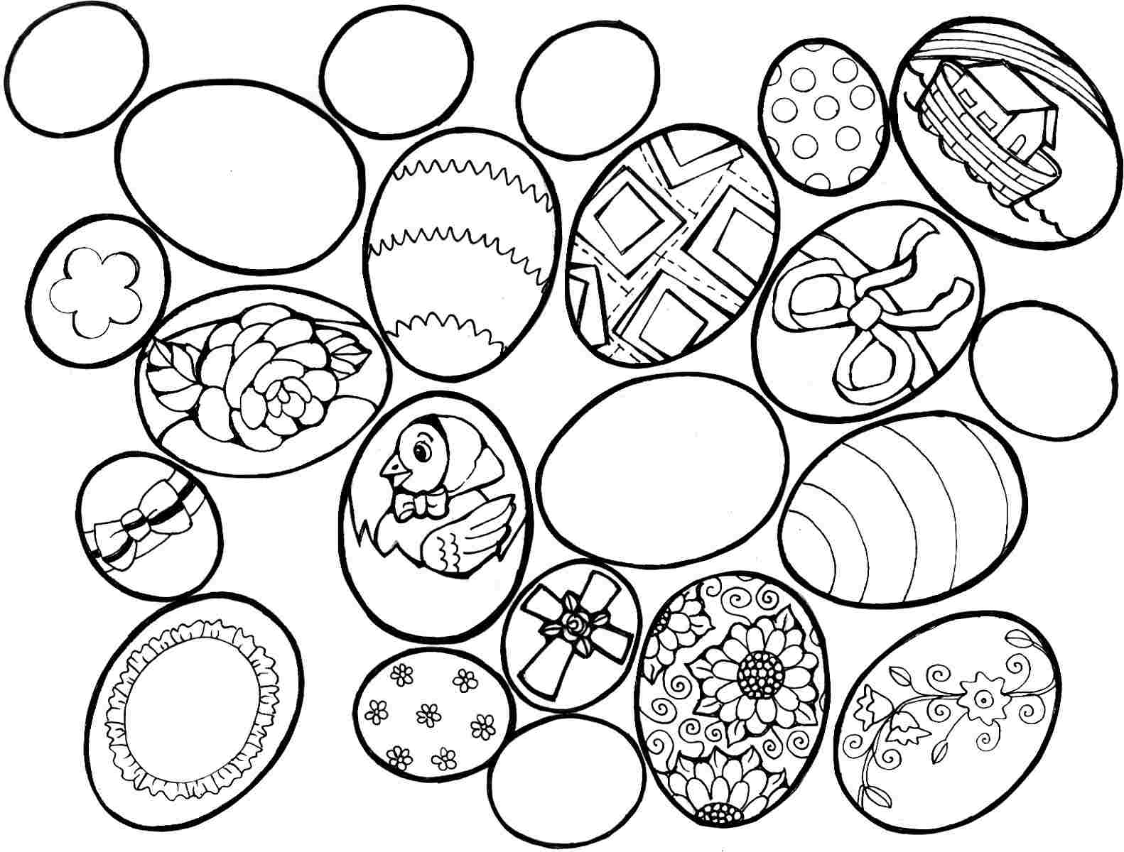 1582x1200 Easter Egg Coloring Pages 360coloringpages