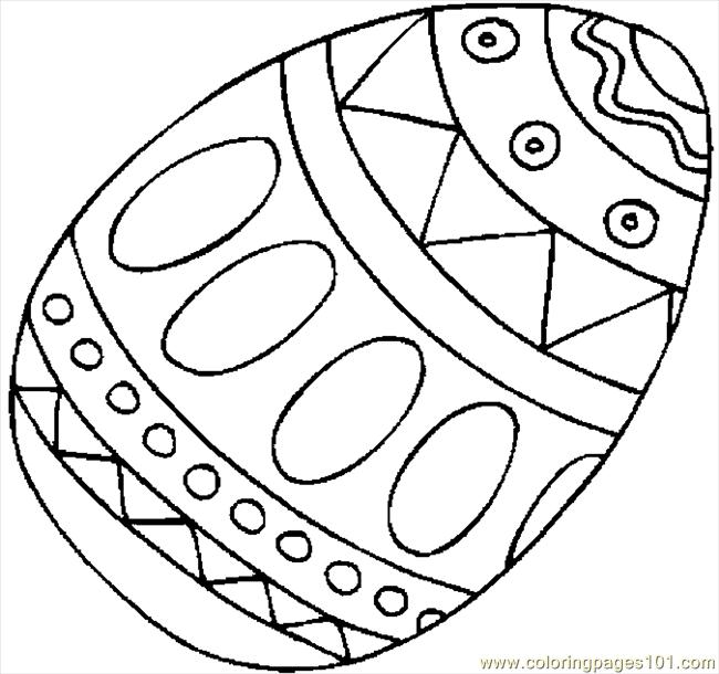 650x610 Free Easter Egg Coloring Pages Easter Egg 09 Coloring Page Free