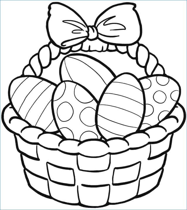 639x716 Little Boy With Easter Egg Coloring Page For Preschool