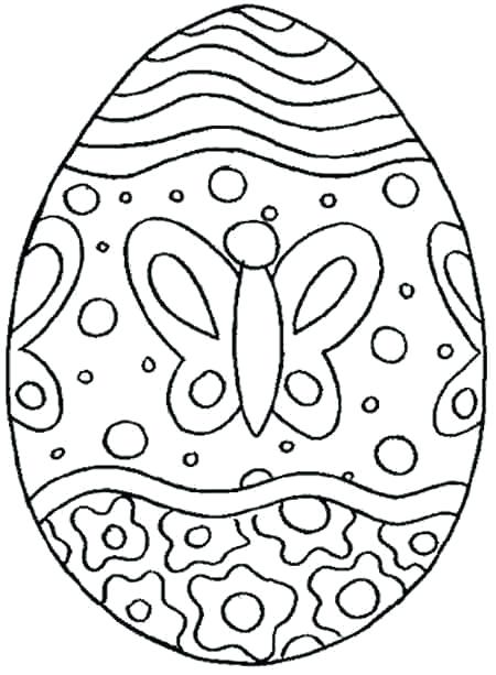 Free Printable Easter Eggs Coloring Pages Free Easter Egg Coloring 450x613 Free Printable Easter Eggs Coloring Pages Free Easter Egg Coloring