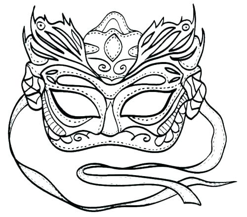 Mardi Gras Mask Printable Coloring Pages Mask Coloring Pages 500x441 Mardi Gras Mask Printable Coloring Pages Mask Coloring Pages