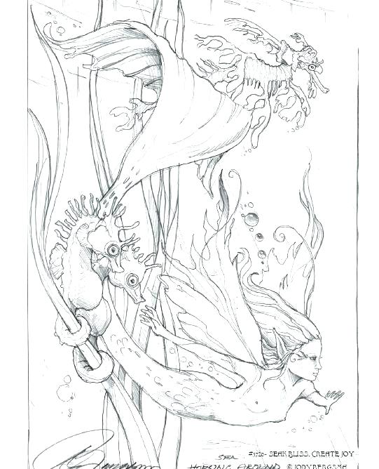Enchanted Coloring Pages Mermaid Coloring Pages Free Fairy Mermaid 541x668 Enchanted Coloring Pages Mermaid Coloring Pages Free Fairy Mermaid