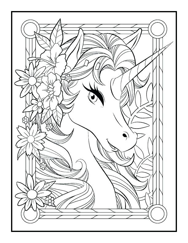 Unicorns Coloring Pages Coloring Book Unicorn Color Along Unicorn 612x792 Unicorns Coloring Pages Coloring Book Unicorn Color Along Unicorn