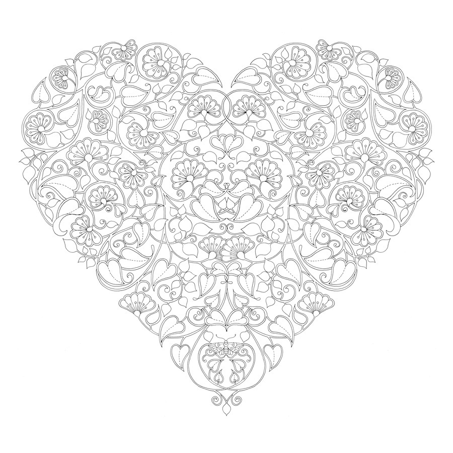 Coloring Book For Adults Enchanted Forest Fun Coloring Pages 900x900 Coloring Book For Adults Enchanted Forest Fun Coloring Pages
