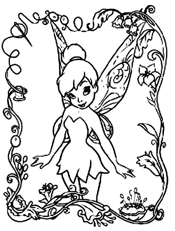 Free Printable Disney Fairies Coloring Pages For Kids 615x811 Free Printable Disney Fairies Coloring Pages For Kids