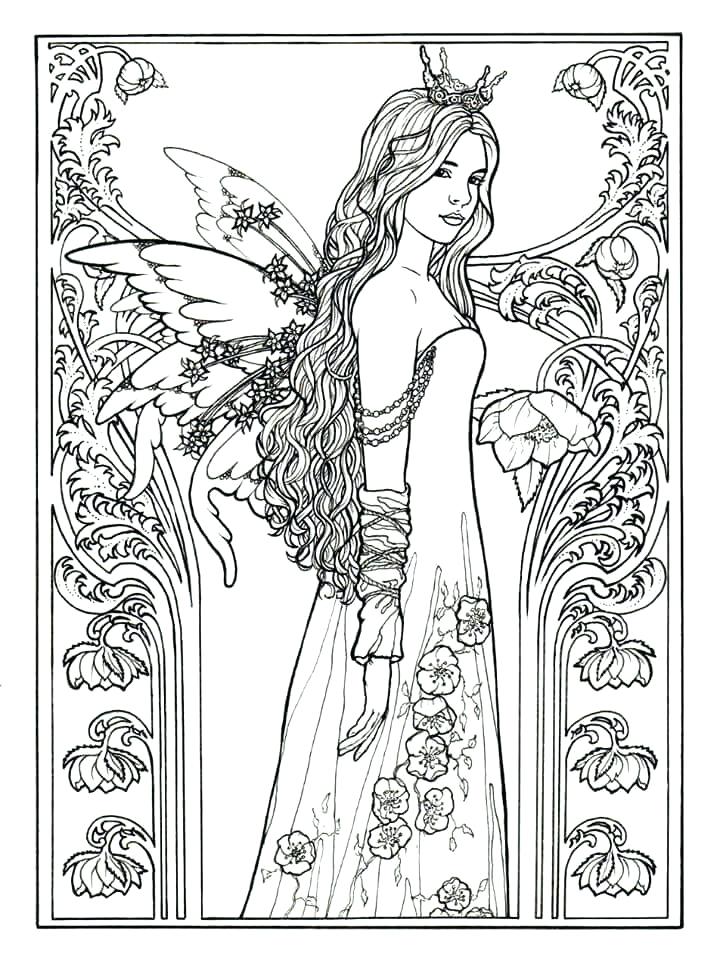 Fairy Coloring Books For Adults 720x960 Fairy Coloring Books For Adults