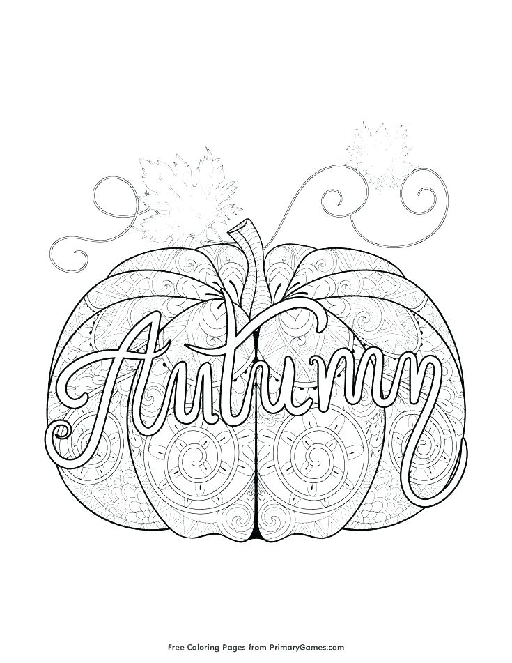 735x951 Fall Coloring Pages Free Printable Autumn Kids For Autumn Coloring