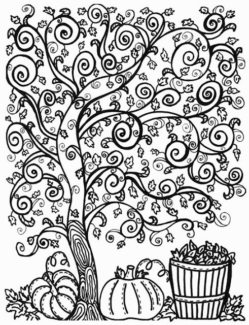 491x640 Free Fall Coloring Pages For Kids Color Bros