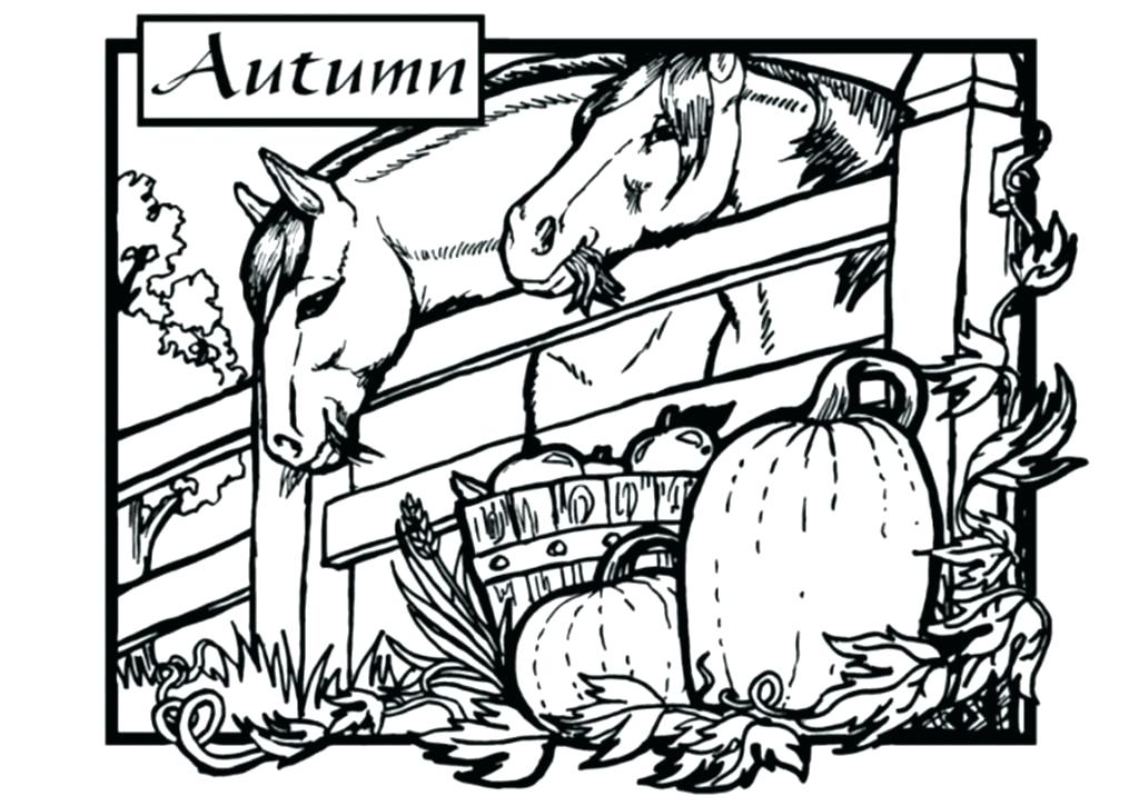 1024x725 Printable Fall Coloring Pages For Kids