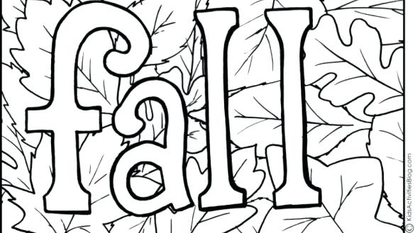 585x329 Free Fall Coloring Pages Free Fall Coloring Pages For Kids Free