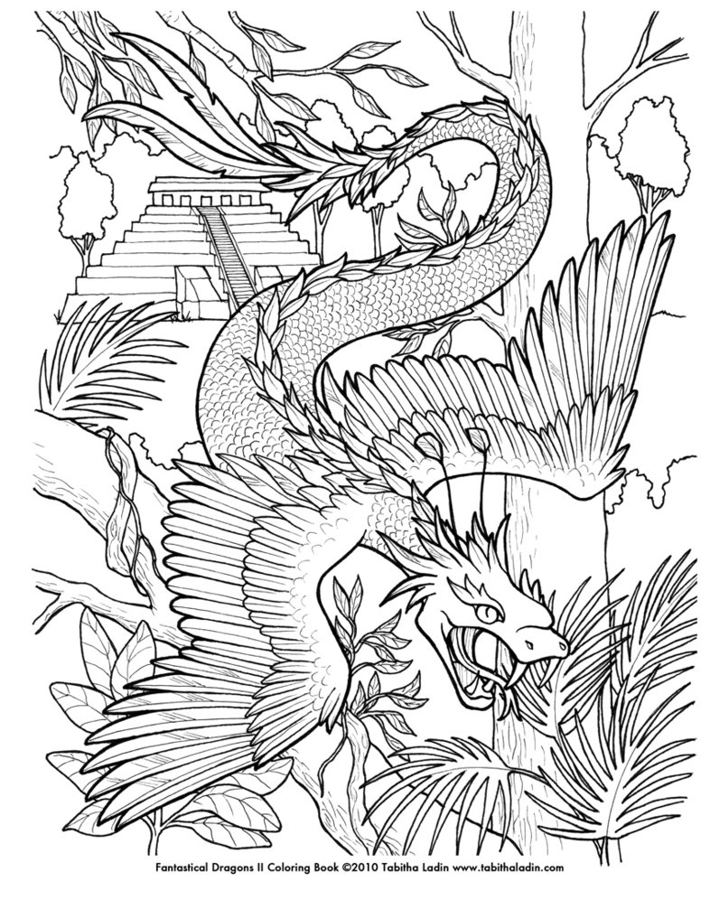 786x1017 Wonderful Free Printable Fantasy Coloring Pages For Adults