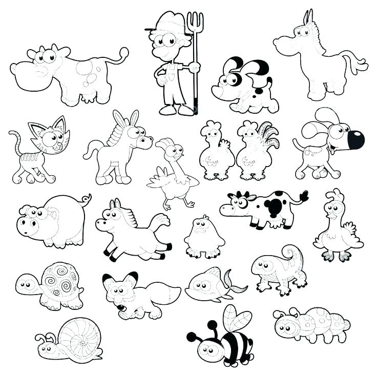 Free Farm Animal Coloring Pages 10 736x734 Free Farm Animal Coloring Pages 10