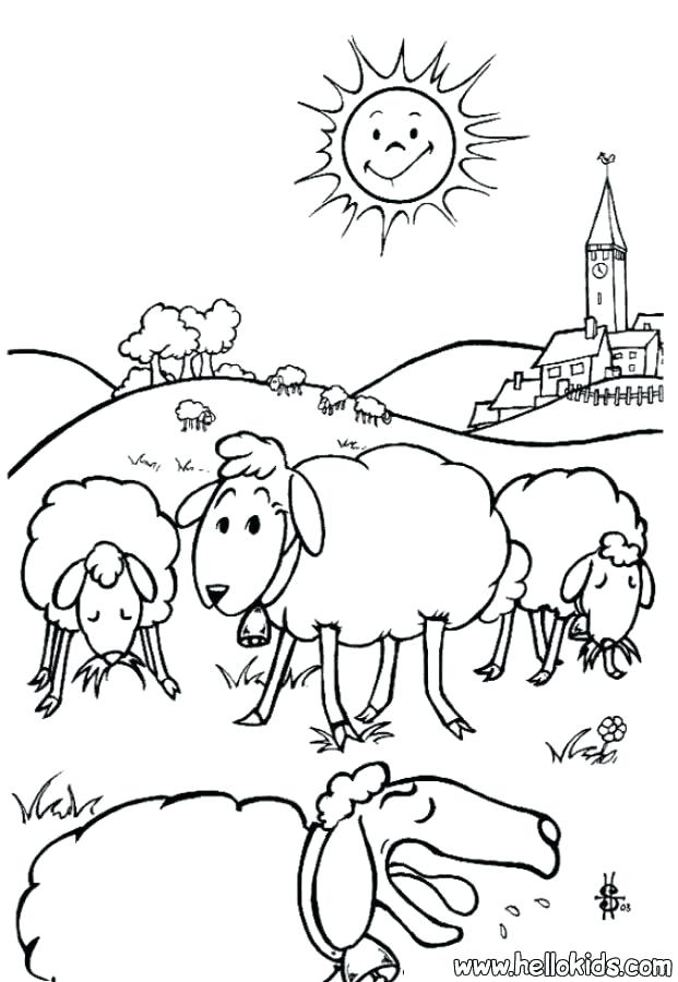 Free Farm Animal Coloring Pages Printable Coloring Pages Sheep 621x900 Free Farm Animal Coloring Pages Printable Coloring Pages Sheep