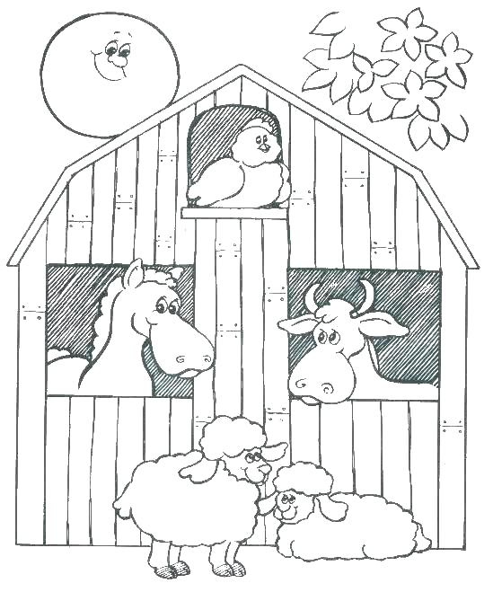 549x659 Farm Coloring Pages For Preschool Farm Coloring Pages Free Farm