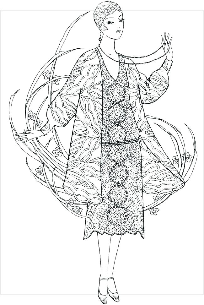 Free Fashion Coloring Pages at - Free Fashion Coloring Pages 24