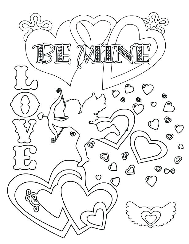February Coloring Pages Coloring Pages For Adults Holiday 615x796 February Coloring Pages Coloring Pages For Adults Holiday