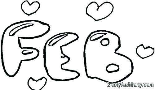 February Coloring Page Coloring Pages Coloring Page Free Printable 500x291 February Coloring Page Coloring Pages Coloring Page Free Printable