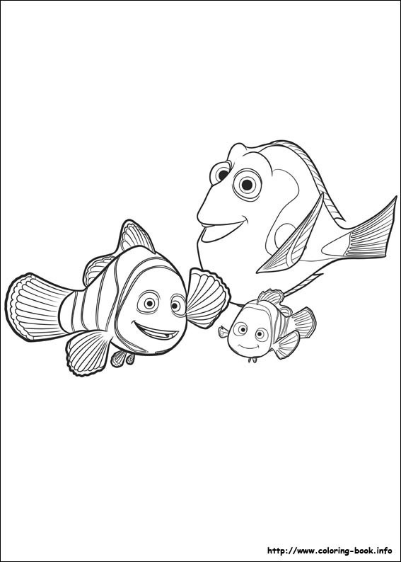 Finding Dory Coloring Pages On Coloring 567x794 Finding Dory Coloring Pages On Coloring