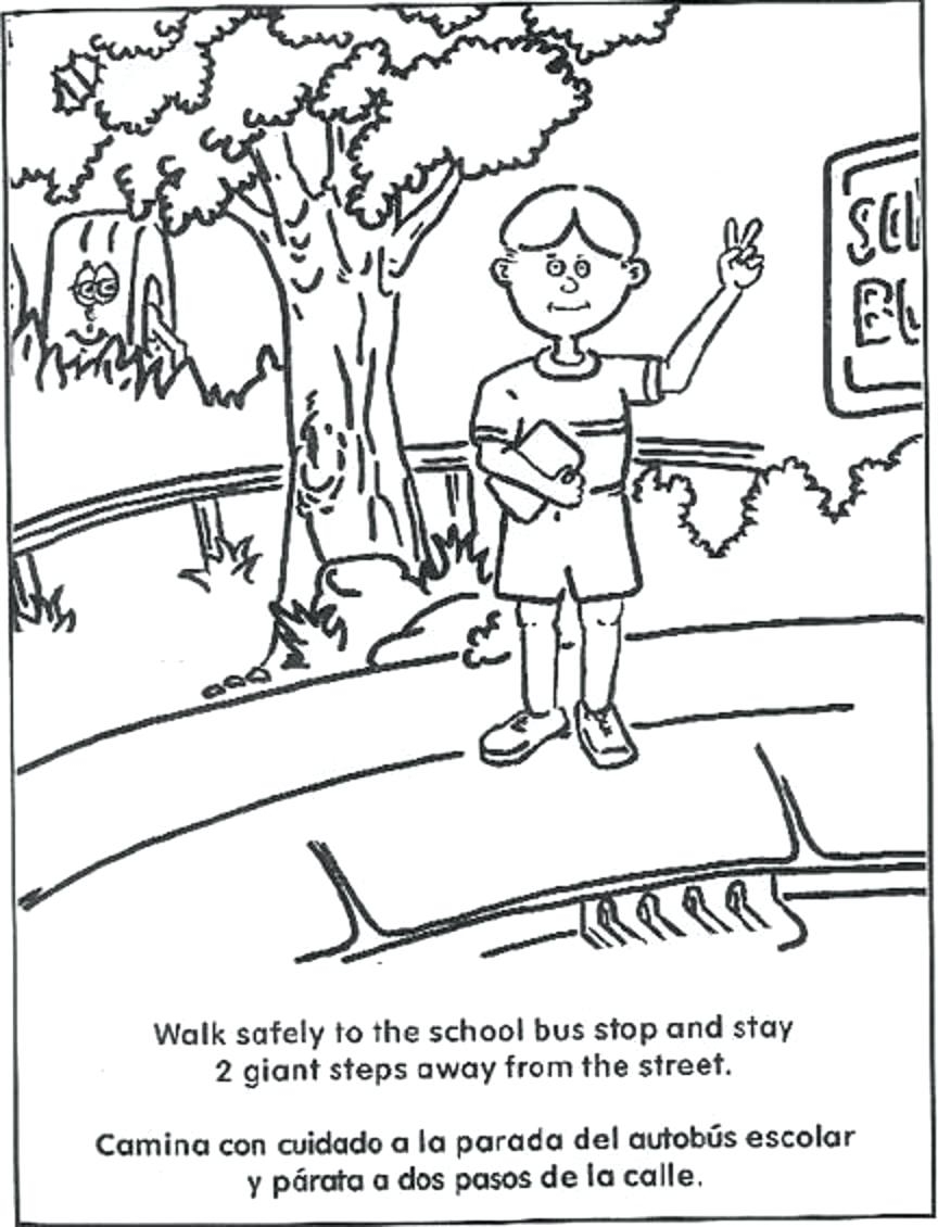 Free Fire Safety Coloring Pages