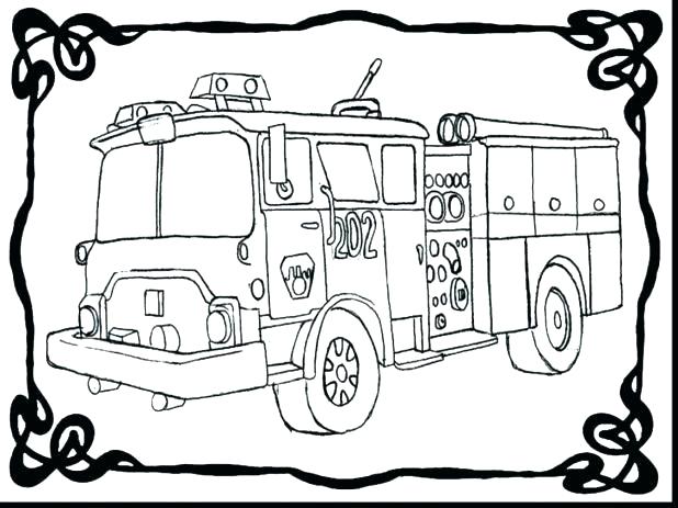 Fire Truck Line Drawing At Free For Personal Use Free Fire Truck 618x463 Fire Truck Line Drawing At Free For Personal Use Free Fire Truck