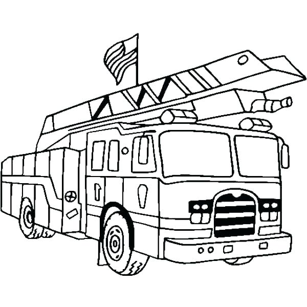Free Colouring Pages Fire Truck 600x600 Free Colouring Pages Fire Truck