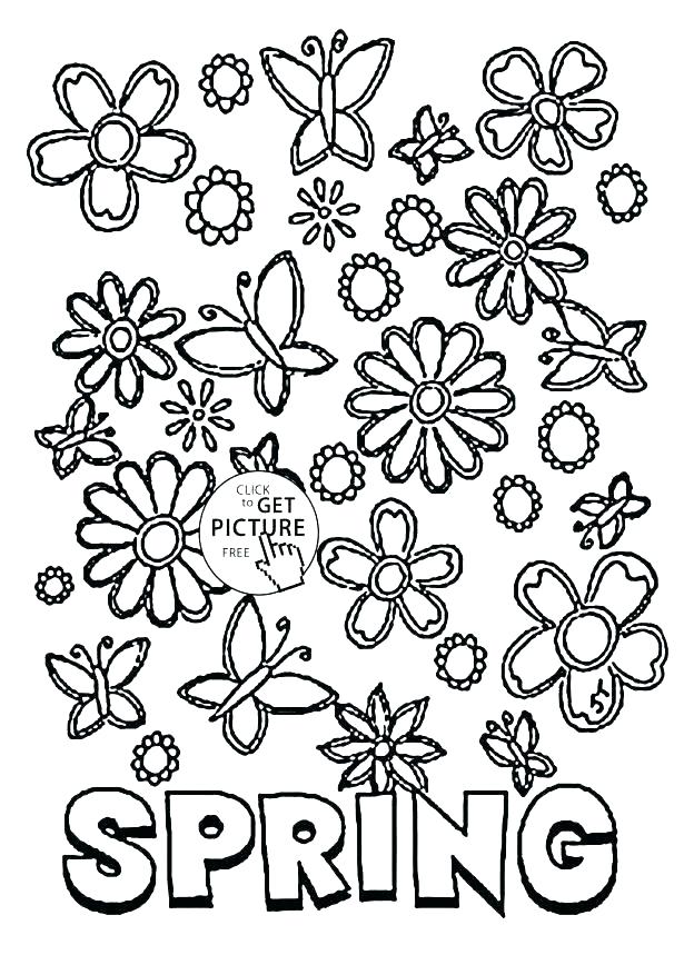 Flower Coloring Pages Free Flower Coloring Pages Free Download 615x859 Flower Coloring Pages Free Flower Coloring Pages Free Download
