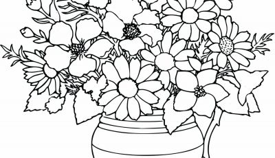 400x230 New Printable Flower Coloring Pages For Girls Gallery Printable