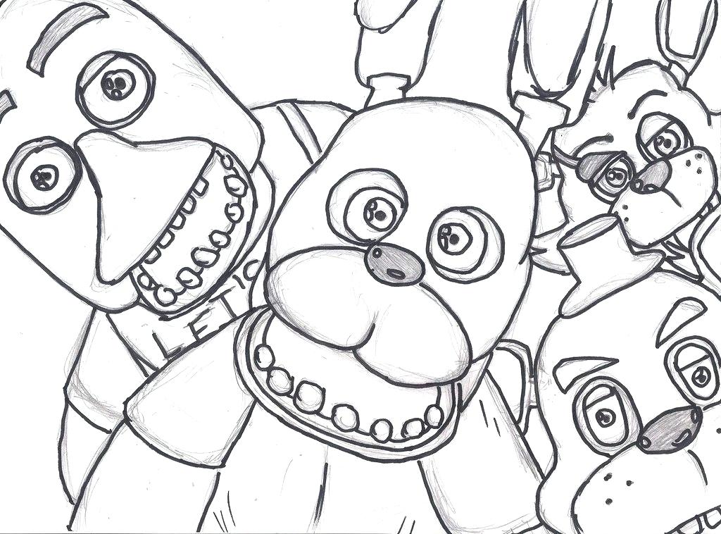Fnaf Coloring Pages Printable Coloring Pages Free Printable Fnaf 1024x758 Fnaf Coloring Pages Printable Coloring Pages Free Printable Fnaf