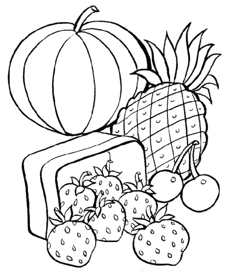 800x910 Health Coloring Pages Healthy Food Coloring Pages Health Coloring