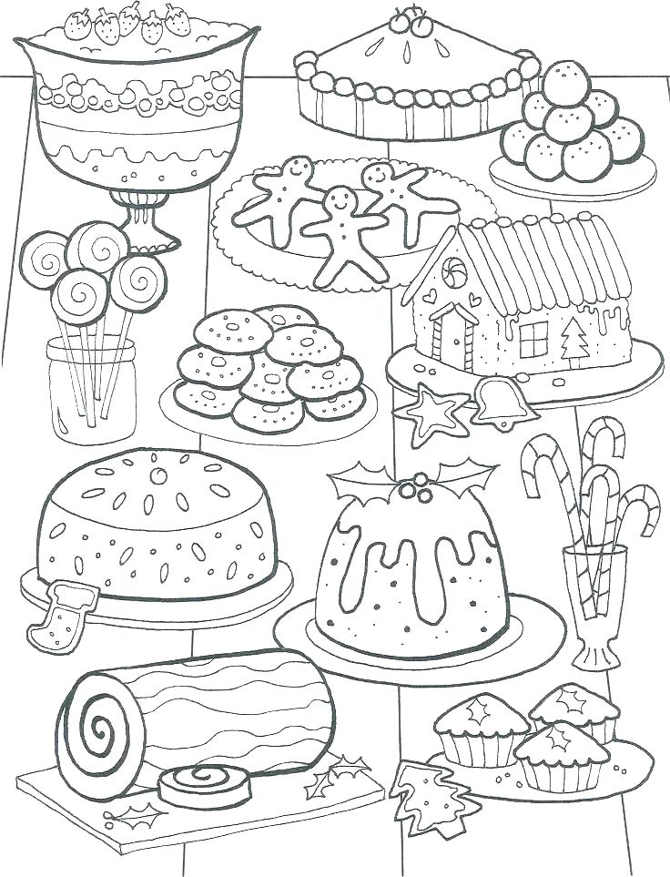 736x963 Food Coloring Pages Thanksgiving Food Coloring Pages