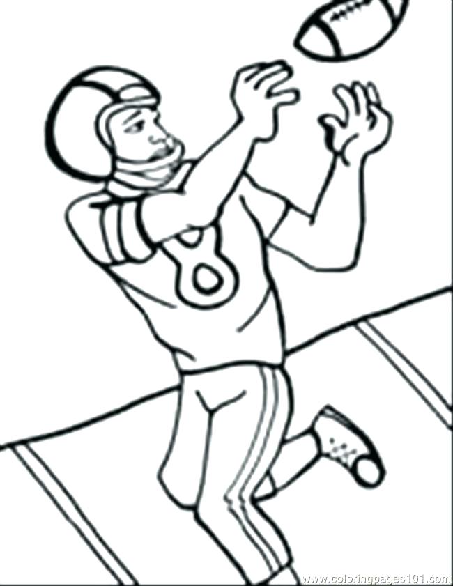 Football Coloring Pages Free Grandmaman.site 650x841 Football Coloring Pages Free Grandmaman.site