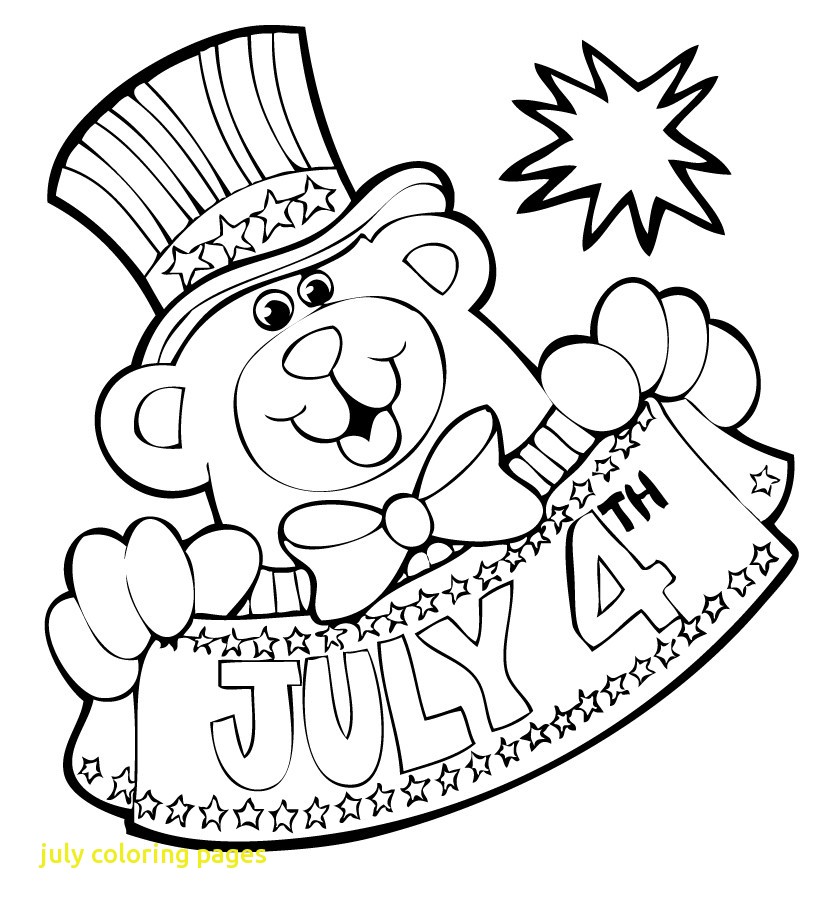 July 4 Coloring Pages 820x911 July 4 Coloring Pages