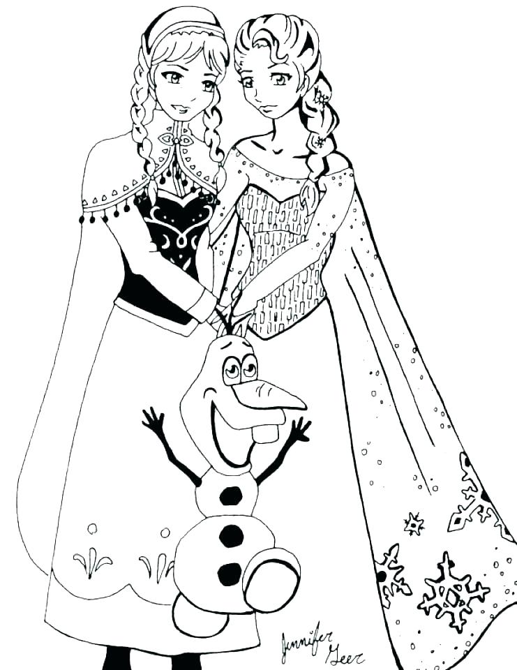 741x960 Free Frozen Coloring Pages To Print Frozen Coloring Pages Free