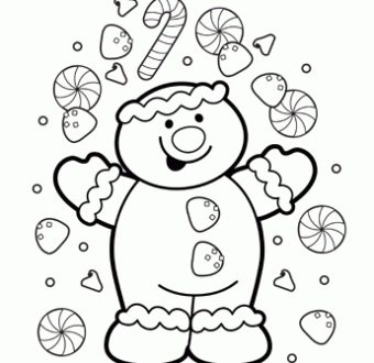 Free Fun Christmas Coloring Pages Halloween Amp Holidays Wizard 340x330 Free Fun Christmas Coloring Pages Halloween Amp Holidays Wizard