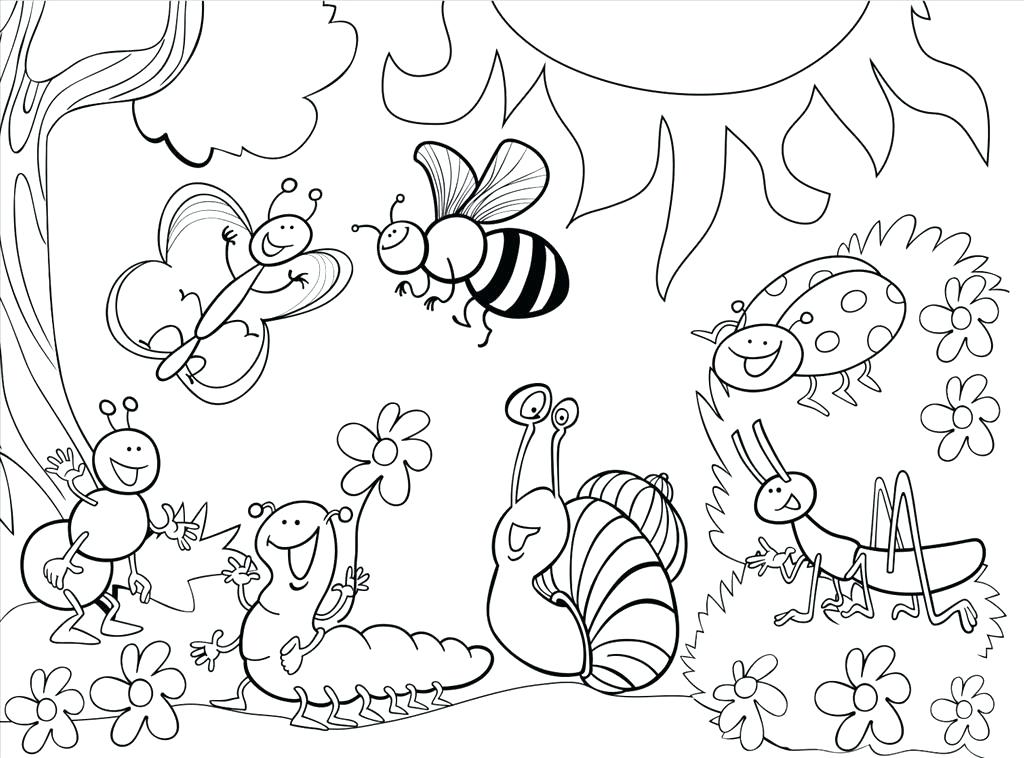 Garden Coloring Pages Coloring Pages For Kids Man Takes Care 1024x758 Garden Coloring Pages Coloring Pages For Kids Man Takes Care