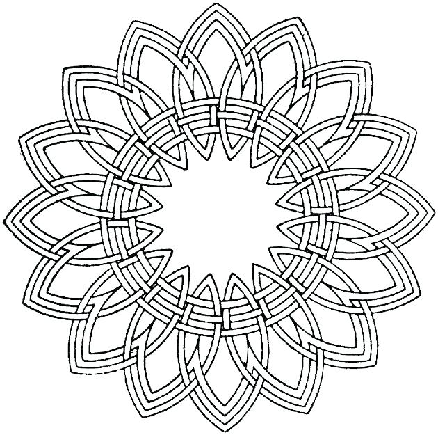 630x625 Geometric Design Coloring Pages Cool Coloring Designs Geometric