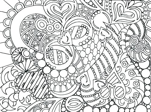 500x374 Geometric Designs Coloring Pages Free Geometric Coloring Pages