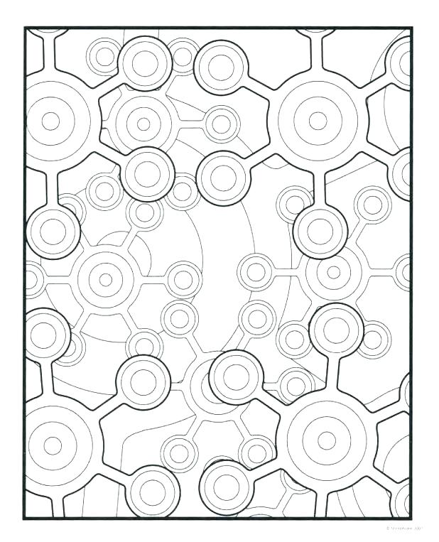 618x763 Extraordinary Geometry Coloring Pages Geometric Coloring Pages