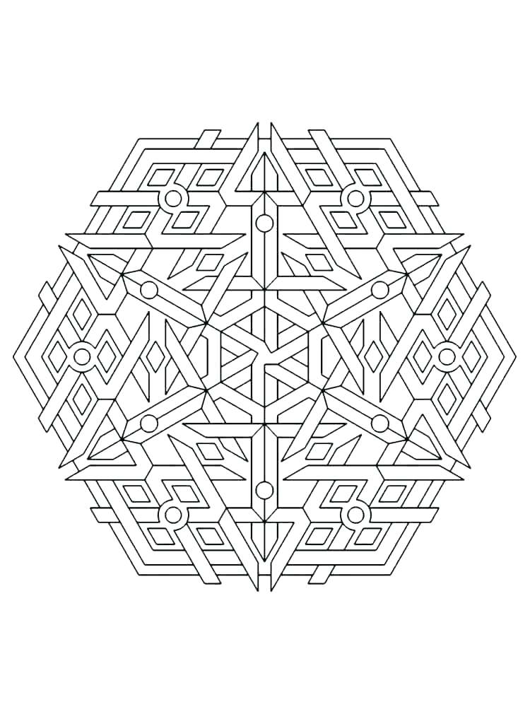 Free Geometric Coloring Pages For Adults Geometric Coloring Pages 750x1000 Free Geometric Coloring Pages For Adults Geometric Coloring Pages