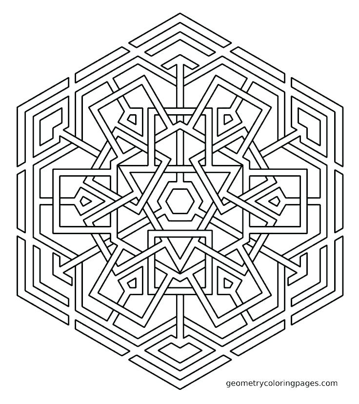 Geometry Coloring Pages Pages With Geometry Coloring Download By 736x828 Geometry Coloring Pages Pages With Geometry Coloring Download By