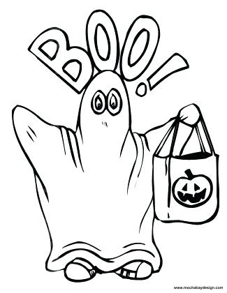 325x420 Halloween Ghost Coloring Pages View And Print Cute Ghost Kids