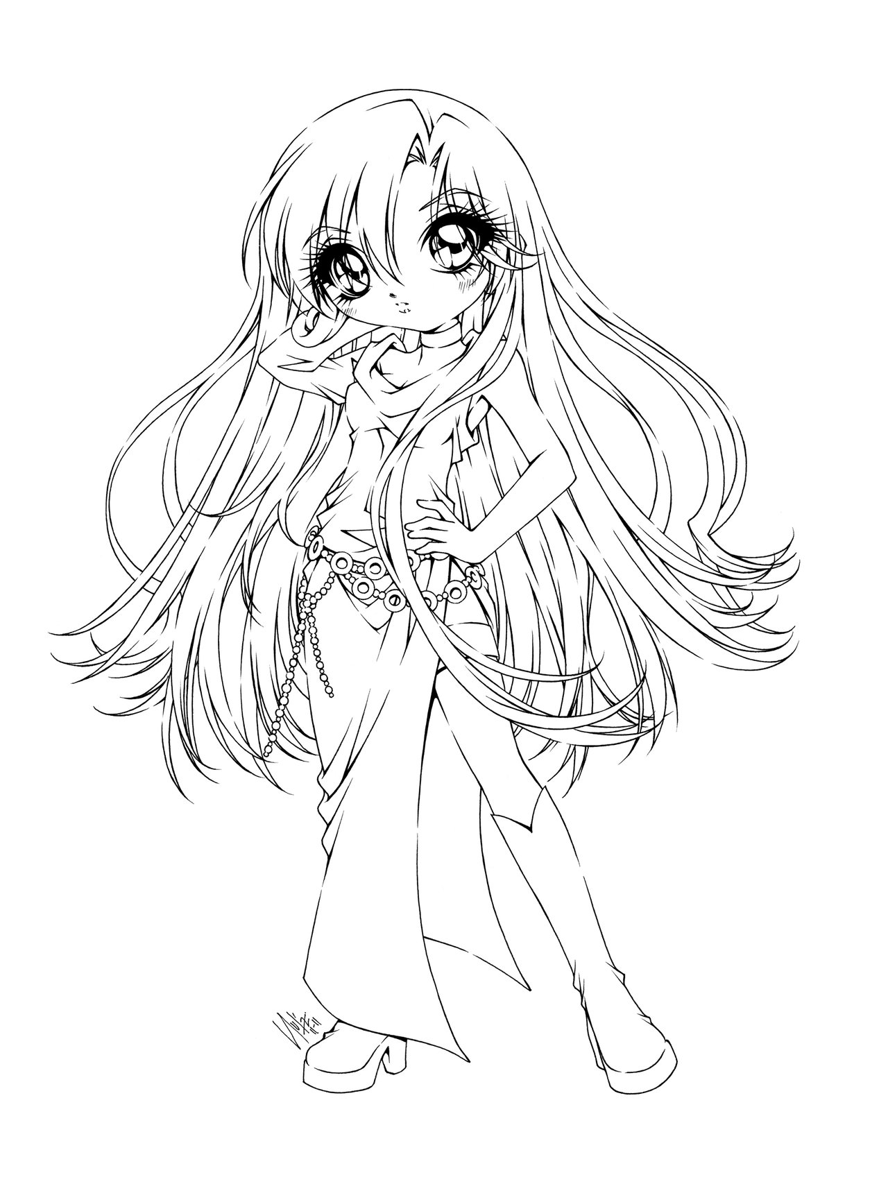 1280x1707 Gothic Coloring Pages