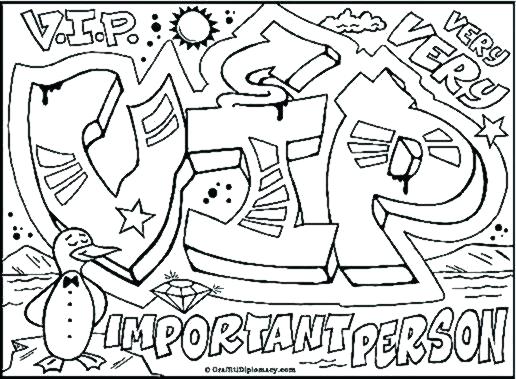 516x379 Printable Graffiti Coloring Pages Coloring Graffiti Graffiti