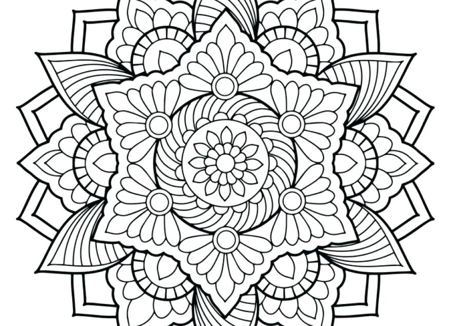 879x635 Coloring Pages Online Free Graphic Abstract Coloring Page