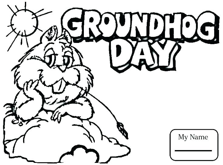 Groundhog Coloring Pages Groundhog Day Coloring Pages Free Free 734x542 Groundhog Coloring Pages Groundhog Day Coloring Pages Free Free